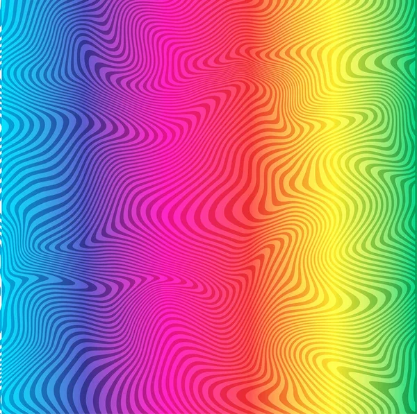 Fondo Arco Iris Abstracto Moderno Formato Vectorial — Archivo Imágenes Vectoriales