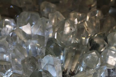 beyaz kristal mineral doku çok güzel doğal arka plan olarak