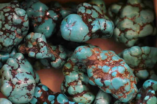 turquoise mineral texture as nice natural background