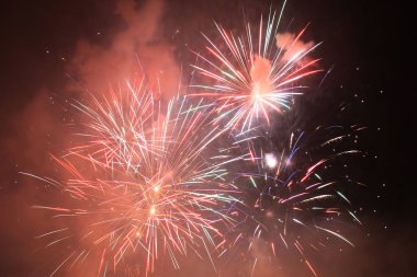 çok güzel arka plan olarak renk fireworks doku