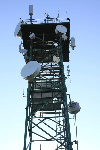 Pequeña Torre Gsm Como Foto Buena Tecnología — Foto de Stock