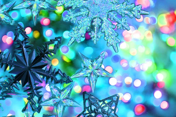 Χρώμα Χριστούγεννα Φώτα Υφή Πολύ Ωραίο Φόντο — Φωτογραφία Αρχείου