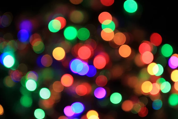 Noel Işıkları Doku Çok Güzel Arka Plan Olarak Renk — Stok fotoğraf