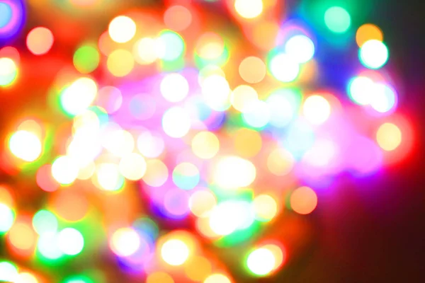 Farbe Weihnachtslichter Textur Als Sehr Schöner Hintergrund — Stockfoto