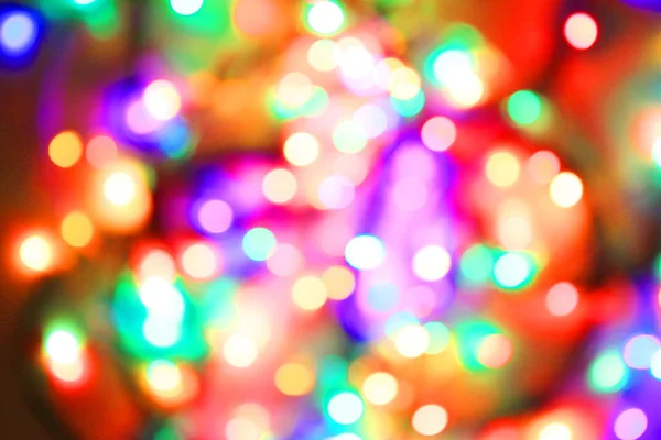 Färg Christmas Lights Konsistens Som Mycket Fin Bakgrund — Stockfoto