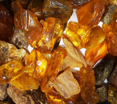 Amber mineral doku çok güzel doğal arka plan olarak
