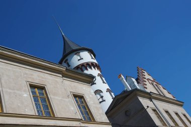 Eski Radun kale güzel mimari olarak Çek Cumhuriyeti'nde