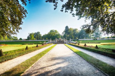Cesky Krumlov kale bahçe en güzel yer olarak