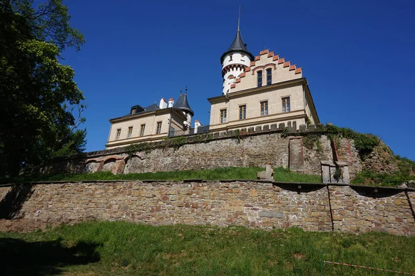 Velho Castelo Radun República Checa Como Arquitetura Agradável — Fotografia de Stock