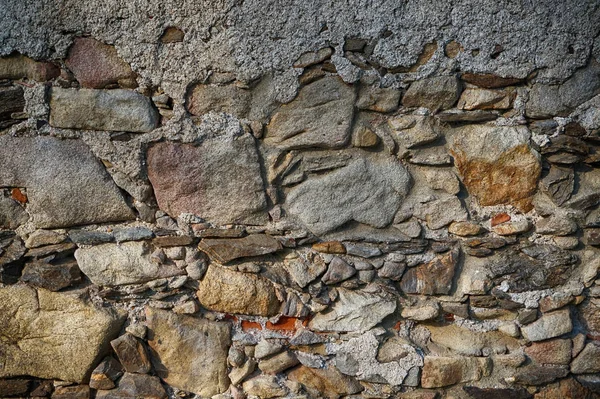 Textura Pared Piedra Vieja Como Fondo Arquitectura Muy Agradable — Foto de Stock