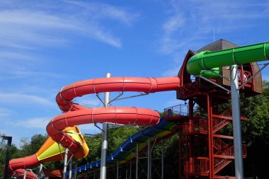 Su Parkı güzel aquapark eğlence olarak kızak
