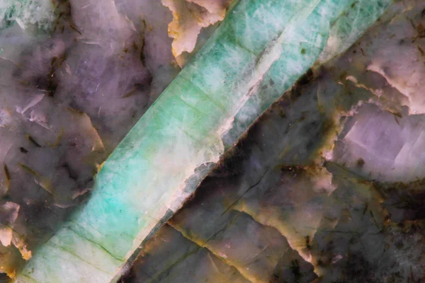 Textura Mineral Esmeralda Natural Como Fundo Agradável — Fotografia de Stock