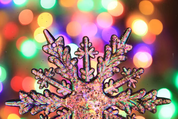 Χρώμα Χριστούγεννα Φώτα Υφή Πολύ Ωραίο Φόντο — Φωτογραφία Αρχείου