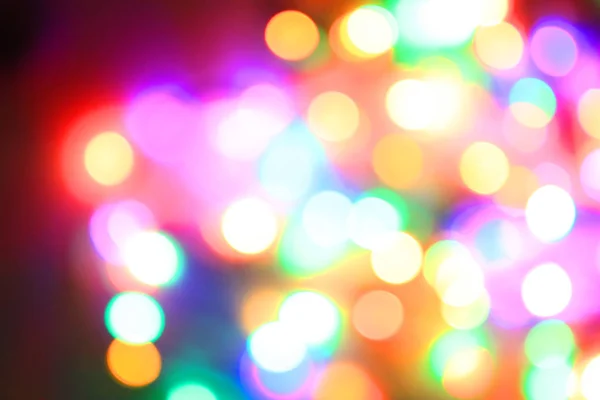 Farbe Weihnachtslichter Textur Als Sehr Schöner Hintergrund — Stockfoto