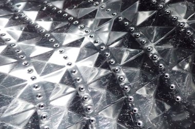 Metal krom doku güzel arka plan olarak kurutma makinesi