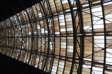 ayrıntı Prag Tren station'ın kapağını güzel arka plan olarak