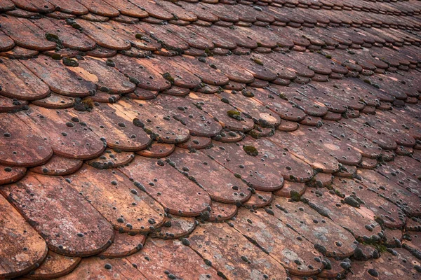 eski seramik çatı doku çok güzel arka plan olarak