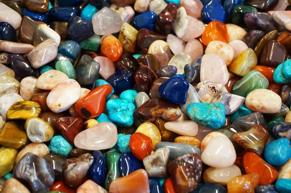Farbe Mineralsteine Textur Als Sehr Schöner Hintergrund — Stockfoto