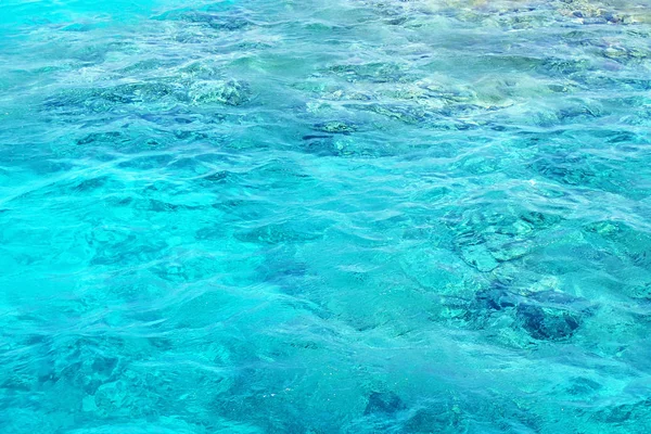 Modrá Voda Textury Moře Jako Pěkné Pozadí — Stock fotografie