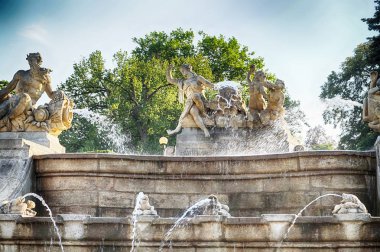 Cesky Krumlov kale bahçe en güzel yer olarak