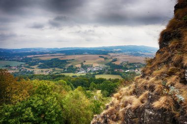 Çek Cumhuriyeti en romantik yer olarak eski trosky kale 