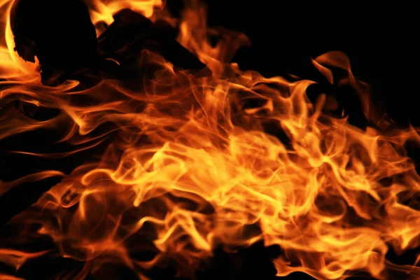 Real Fire Texture Very Nice Natural Background — Stock Photo, Image