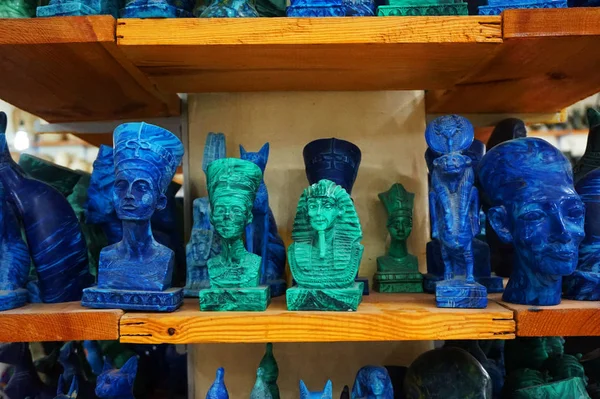 Nice Egypt Souvenirs Azurite Malachite — Stock Photo, Image