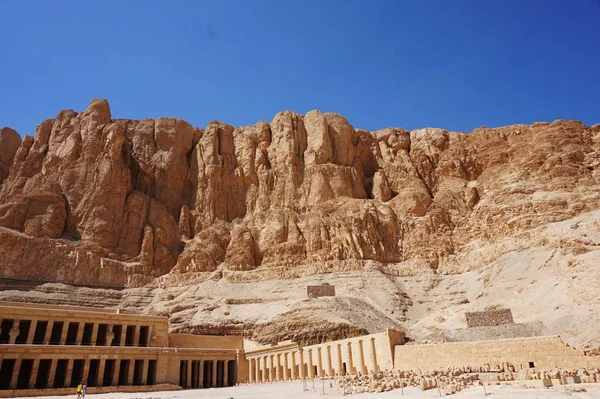 Gamla Templet Hatshepsut Egypten — Stockfoto