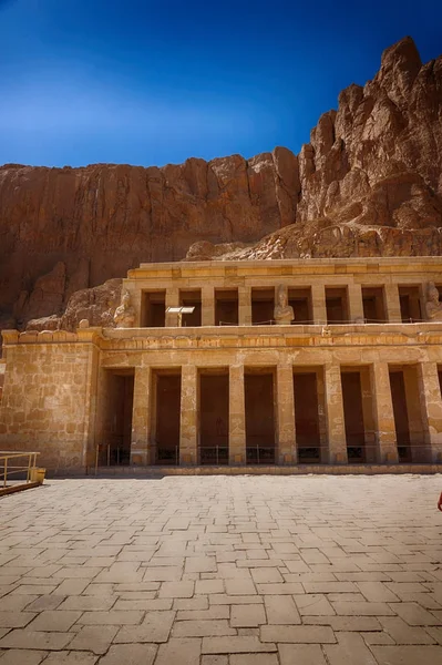 Gamla Templet Hatshepsut Egypten — Stockfoto