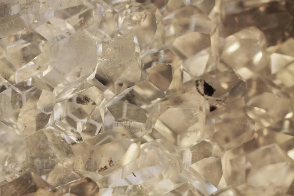 Witte Bergkristal Textuur Als Zeer Mooie Minerale Achtergrond — Stockfoto