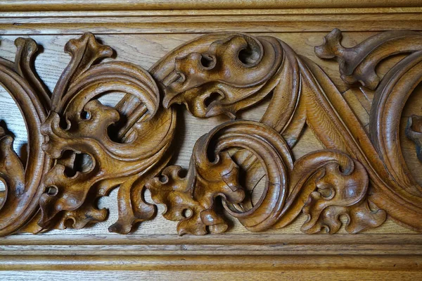 Houten Ornament Textuur Als Mooie Geschiedenis Achtergrond — Stockfoto