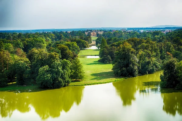 Kasteel Lednice Zomer Vanuit Tsjechië — Stockfoto