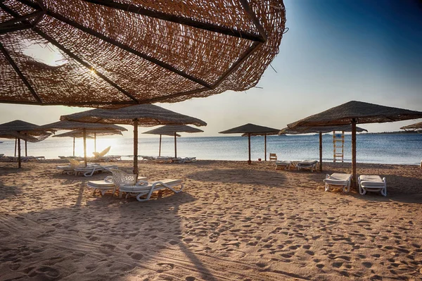 Playa Egipto Como Fondo Muy Bonito — Foto de Stock