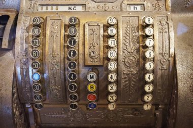 Eski kasa ayrıntı güzel arka plan olarak