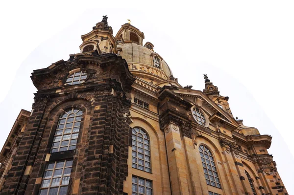 Detalhe Arquitetura Dresden Como Fundo História — Fotografia de Stock