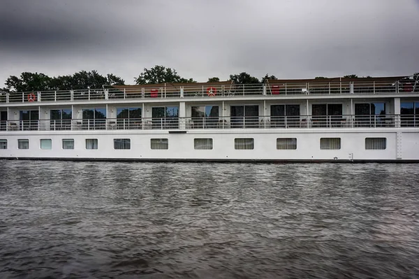 Barco Río Elba República Checa — Foto de Stock