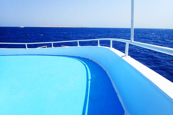 Vue Bateau Mer Egypte Mer Rouge — Photo