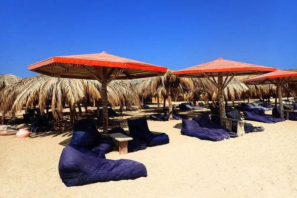 beach in the egypt as beautiful place for relax