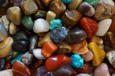 çok güzel doğal arka plan olarak farklı mineral koleksiyon