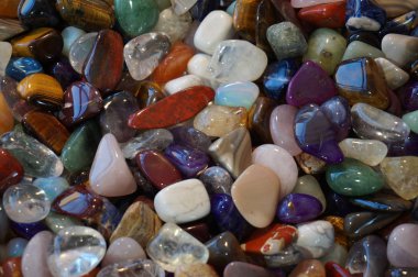 çok güzel doğal arka plan olarak farklı mineral koleksiyon