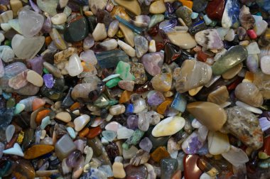 çok güzel doğal arka plan olarak farklı mineral koleksiyon