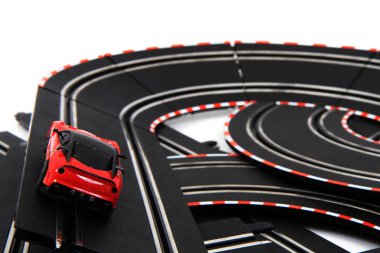 track race toy as very nice transportation background