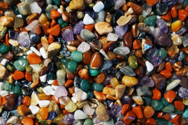 çok güzel doğal arka plan olarak farklı mineral koleksiyon