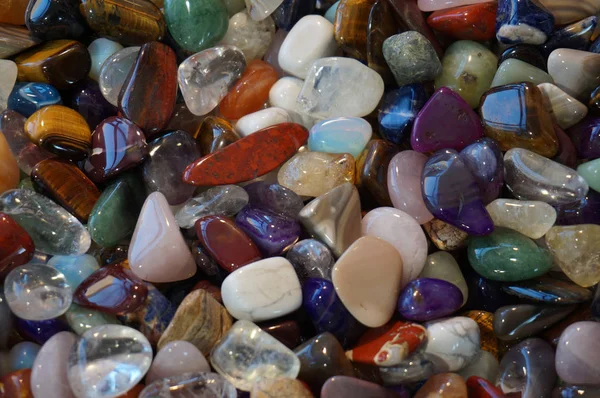Raccolta Minerali Diversi Come Sfondo Naturale Molto Bello — Foto Stock