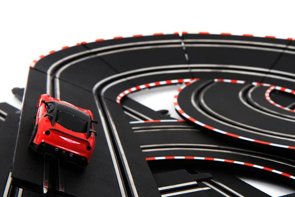 Track Race Toy Very Nice Transportation Background — Stock Photo, Image
