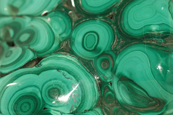 Malachite Mineral Texture Very Nice Natural Background — Stock Photo, Image