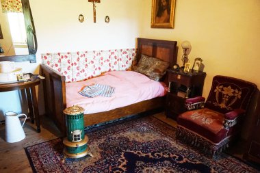 çok eski odası iç çok güzel mimari arka plan olarak