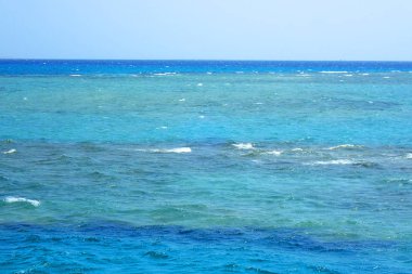 mavi su doku güzel arka plan olarak sıcak Mısır'dan