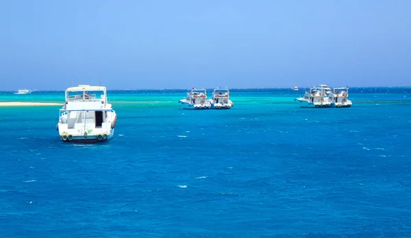 Vista dalla barca di mare — Foto Stock