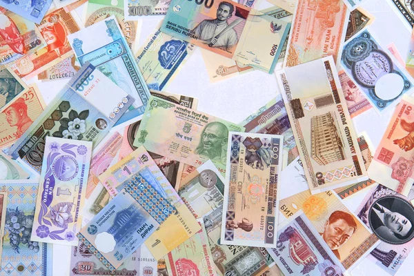 Money different banknotes backround — Stock Photo, Image